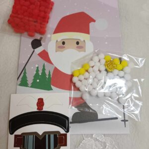 Père noël en pompons