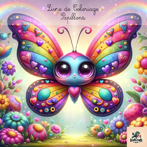 Livre de coloriage "Papillons"