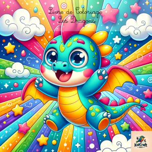 Livre de coloriage "dragons"