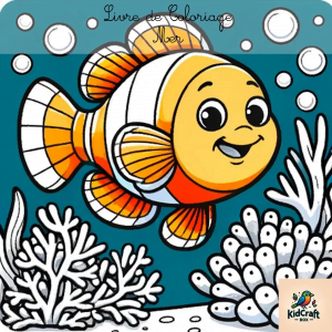 Livre de coloriage "mer"