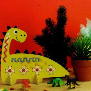 Kit point de croix Dinosaure