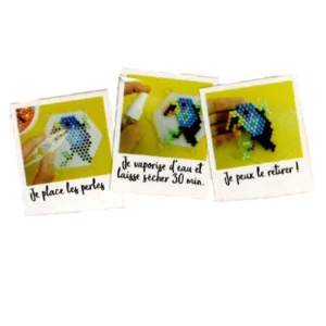 Kit perle magiques Pieuvre et Perroquet