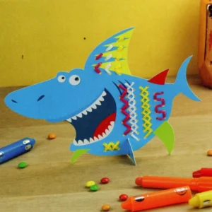 Kit point de croix Requin