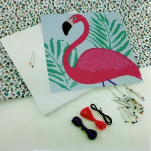 Kit String Art Flamant Rose